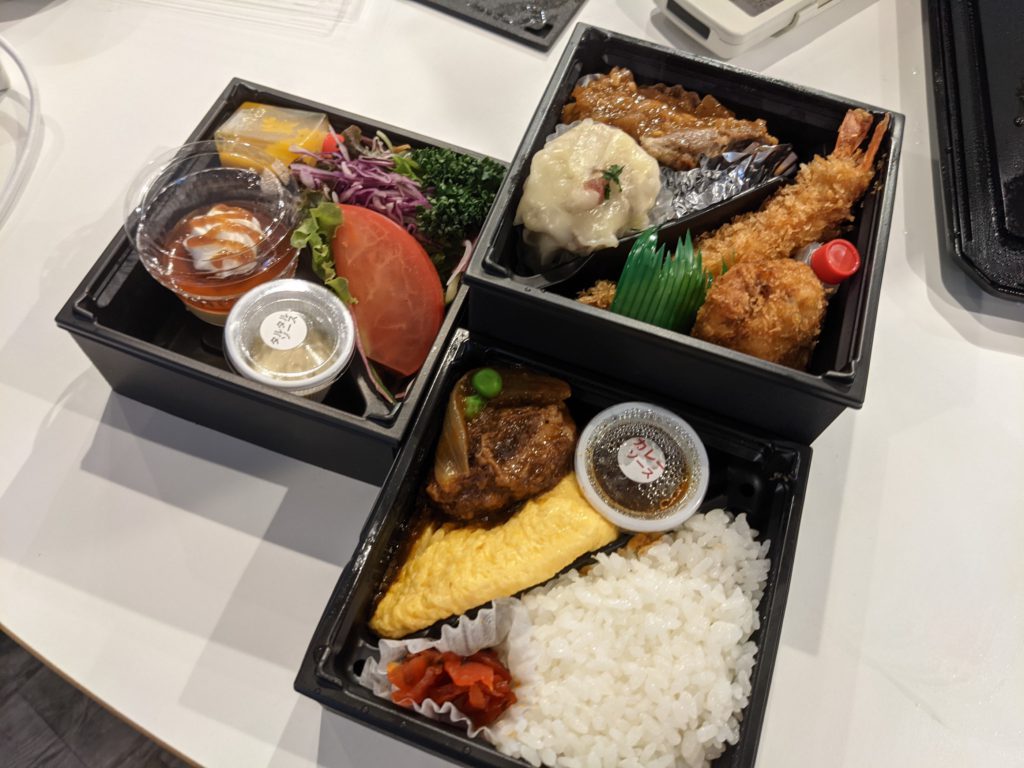 洋食松花堂弁当(加熱式)